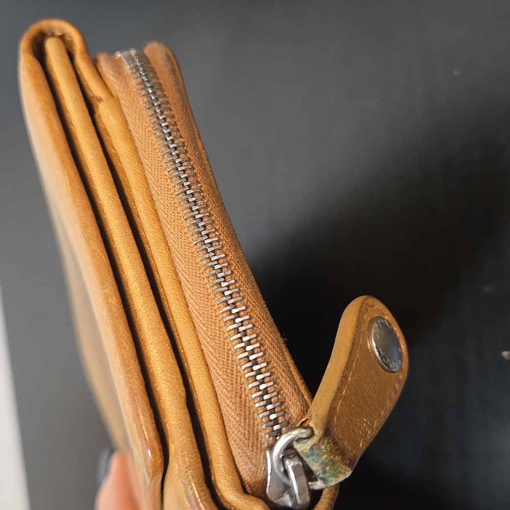 Vintage Coach Brown Leather Wallet - Picture 9 of 12